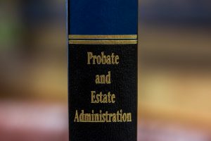 A photo of probate and estate admin law book